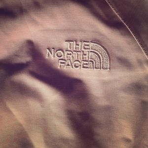 north face pink rain coat